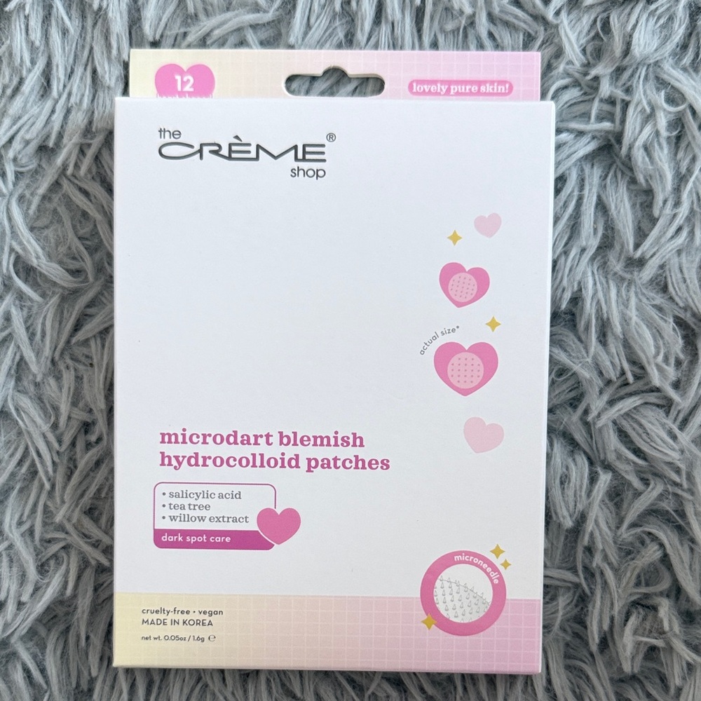 The Crème Shop Pink Microdart Blemish Hydrocolloid Patches